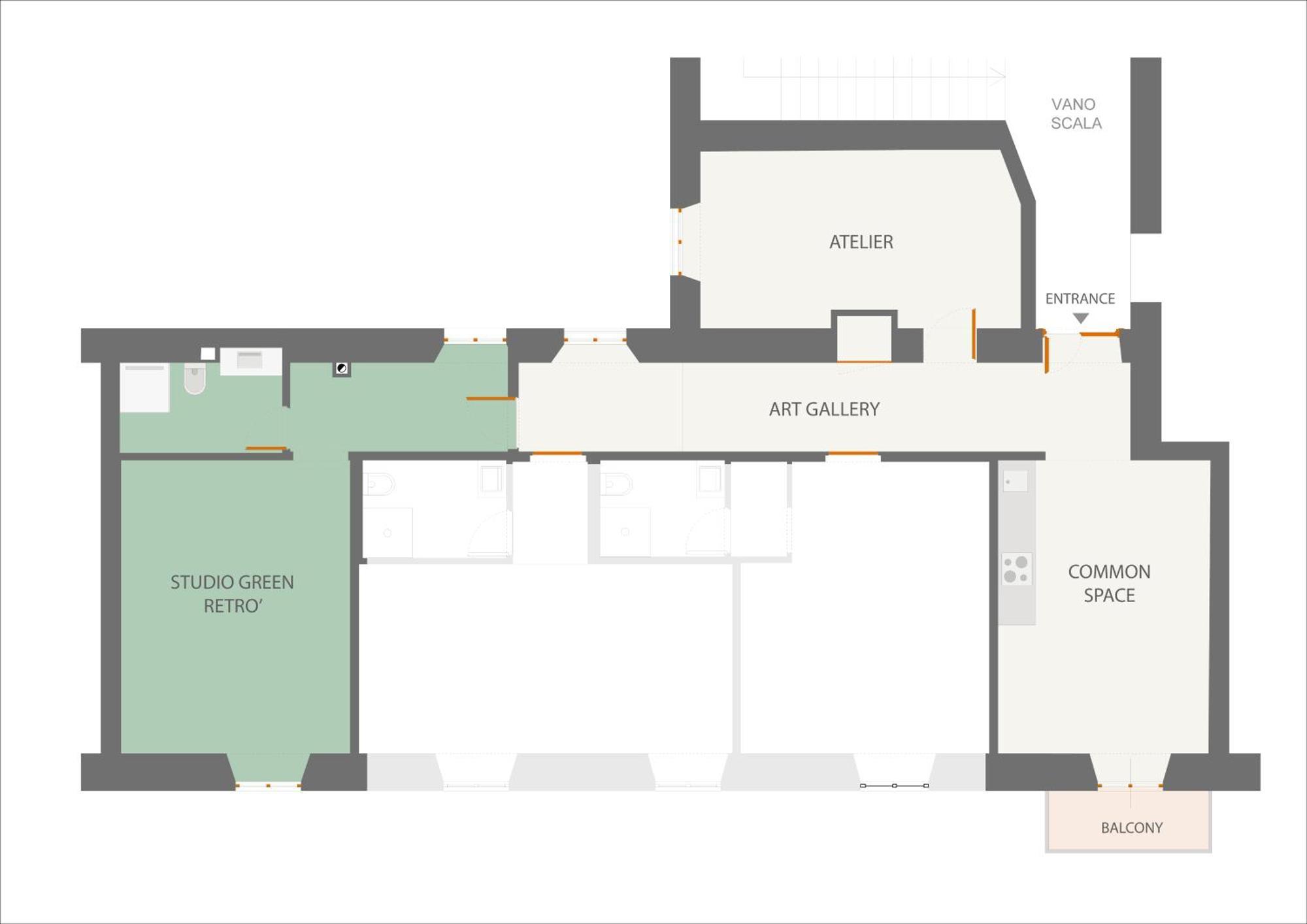 روما Art Lab Residence الغرفة الصورة